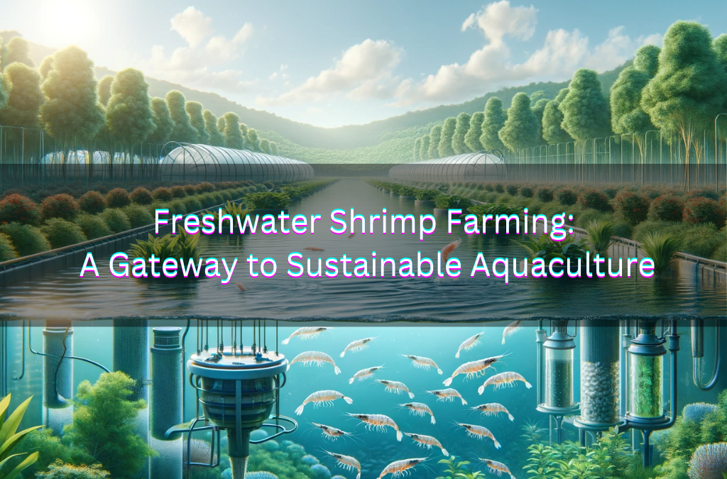 The Booming World of Freshwater Shrimp Farming: A Gateway to Sustainable Aquaculture