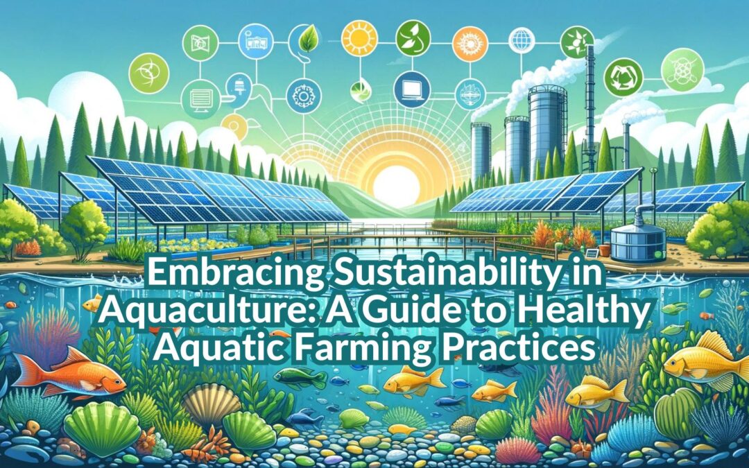 Embracing Sustainability in Aquaculture: A Guide to Healthy Aquatic Farming Practices