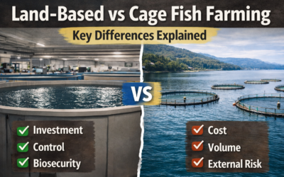 Land-Based vs. Cage Fish Farming: A Practical Guide to Choosing the Right Aquaculture System