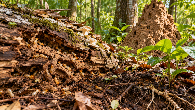 How Termites Support Nutrient Cycling in Forest Soils