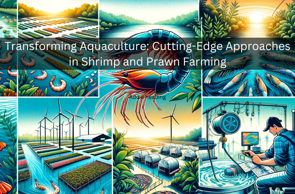 Transforming Aquaculture: Cutting-Edge Approaches in Shrimp and Prawn Farming