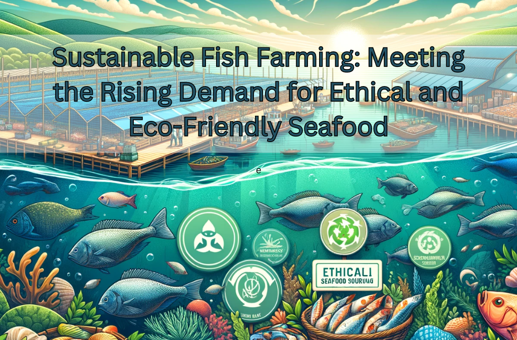 Sustainable Fish Farming: Meeting the Rising Demand for Ethical and Eco-Friendly Seafood