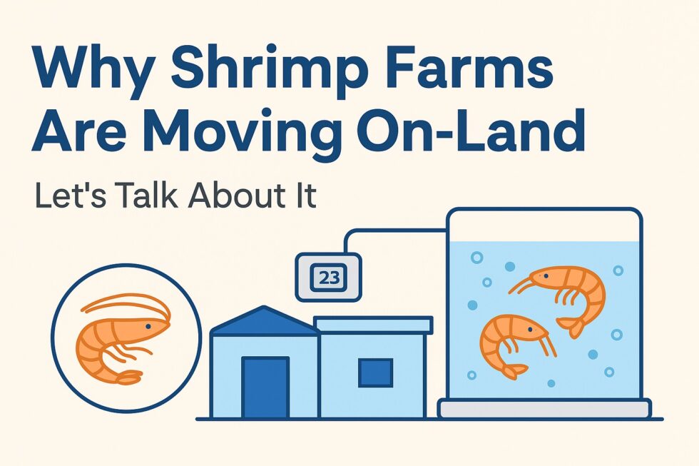 Why Shrimp Farms Are Moving On-Land: Let’s Talk About It